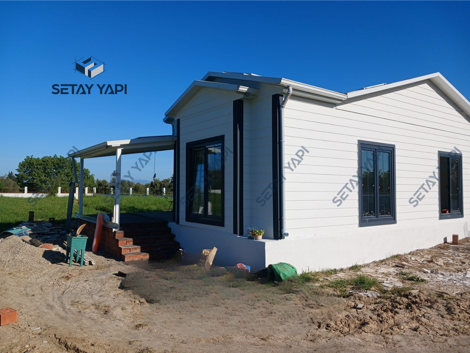 Balıkesir Ayvalık’ta Prefabrik ve Çelik Evler