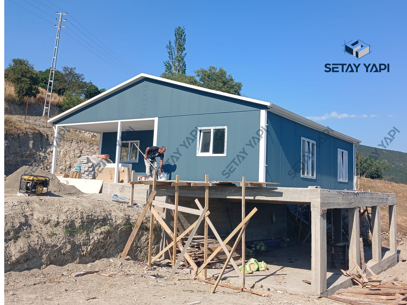 Setay Yapı ile Sinop Boyabat’ta Prefabrik ve Çelik Evler